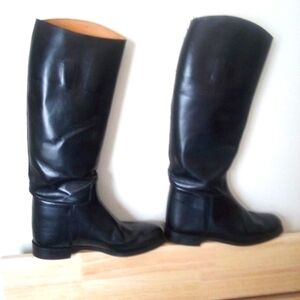Black Leather Boots